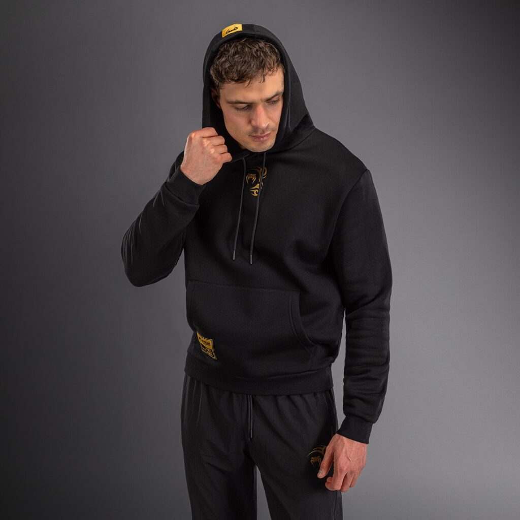Худи Venum x Mike Tyson Tiger - Black/Gold