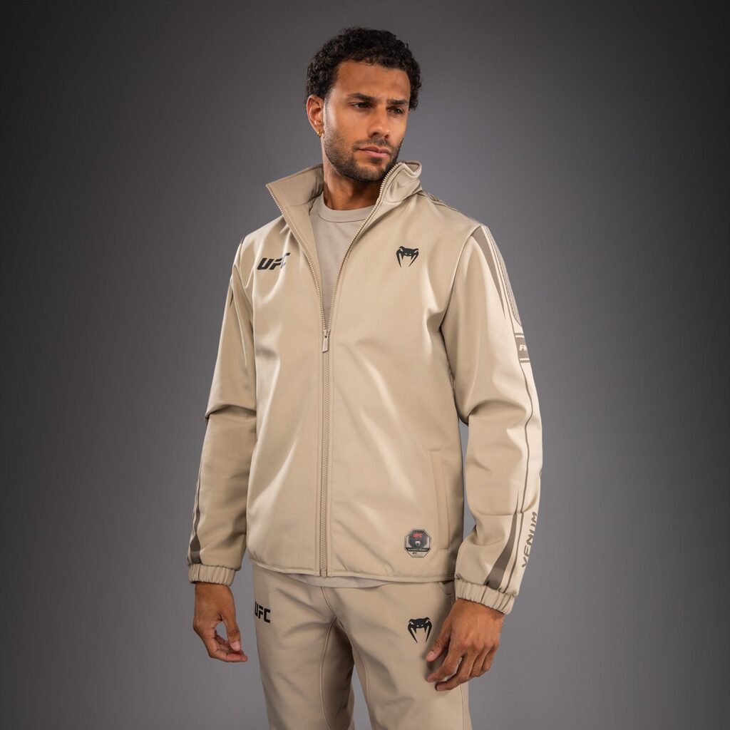 Худи Venum UFC Unity by Venum Authentic Fight Week Men's Zip - Sand