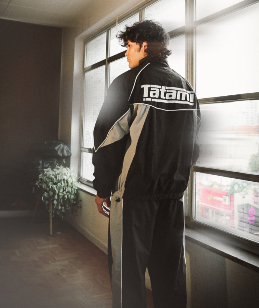 Куртка Tatami Tactic Half Zip Tracksuit Top - Black & Grey