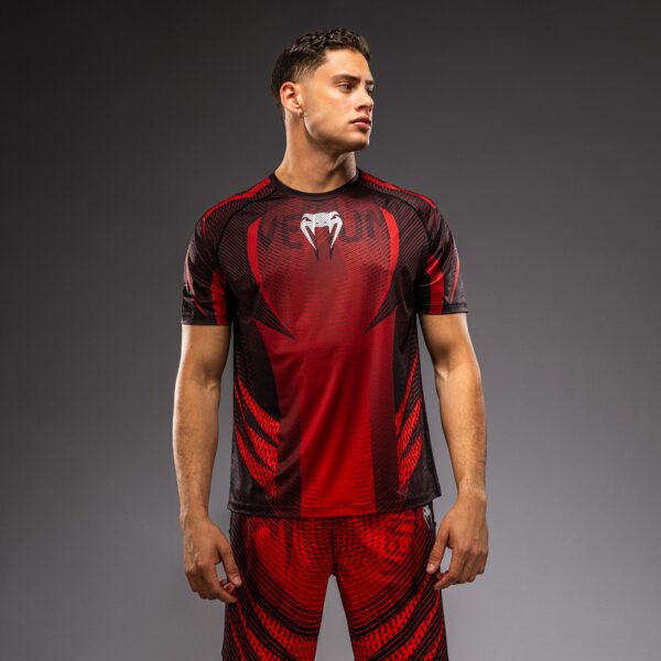 Футболка Venum Galactic 3.0 Dry Tech - Red/Silver