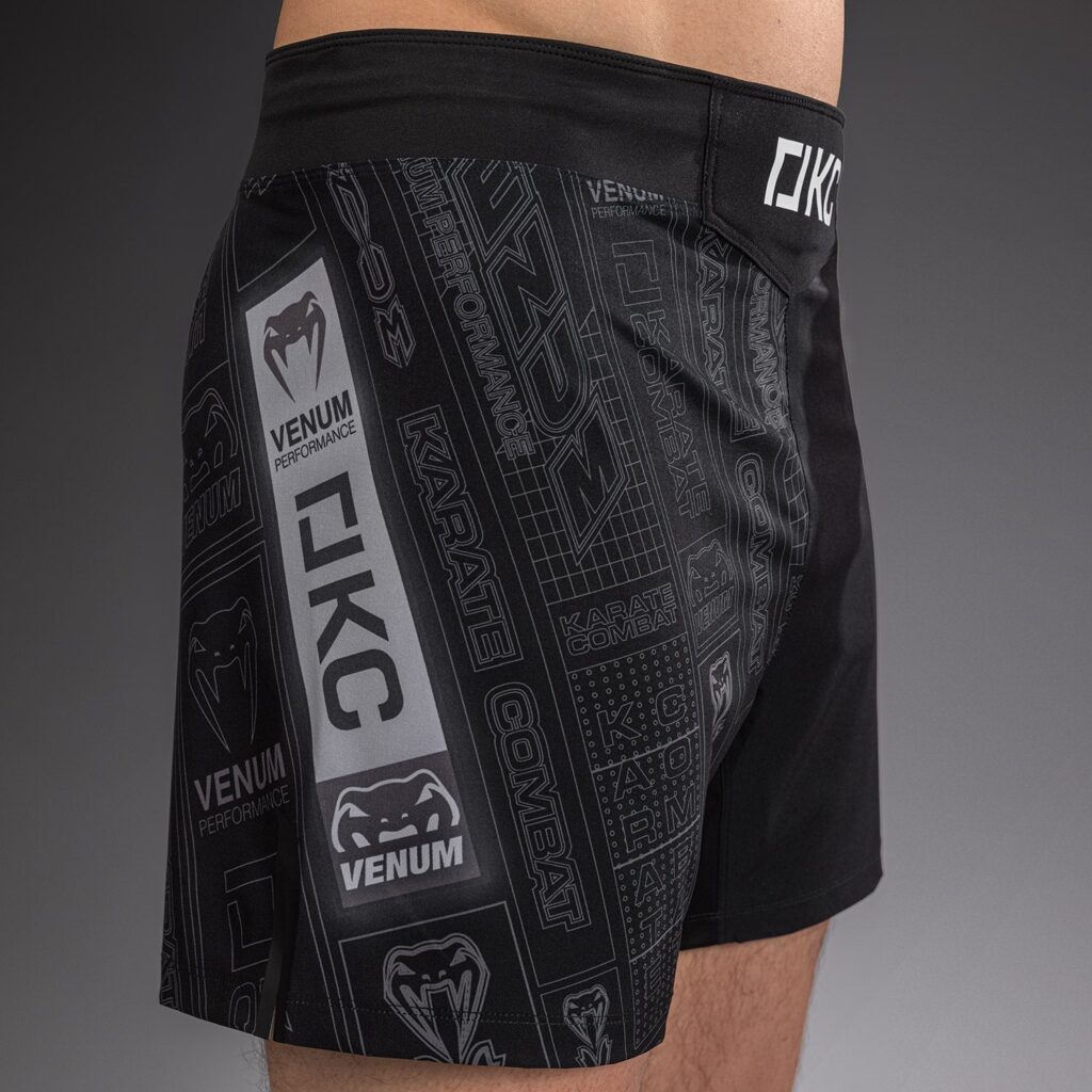 Шорты Karate Combat by Venum Fight - Black/Grey