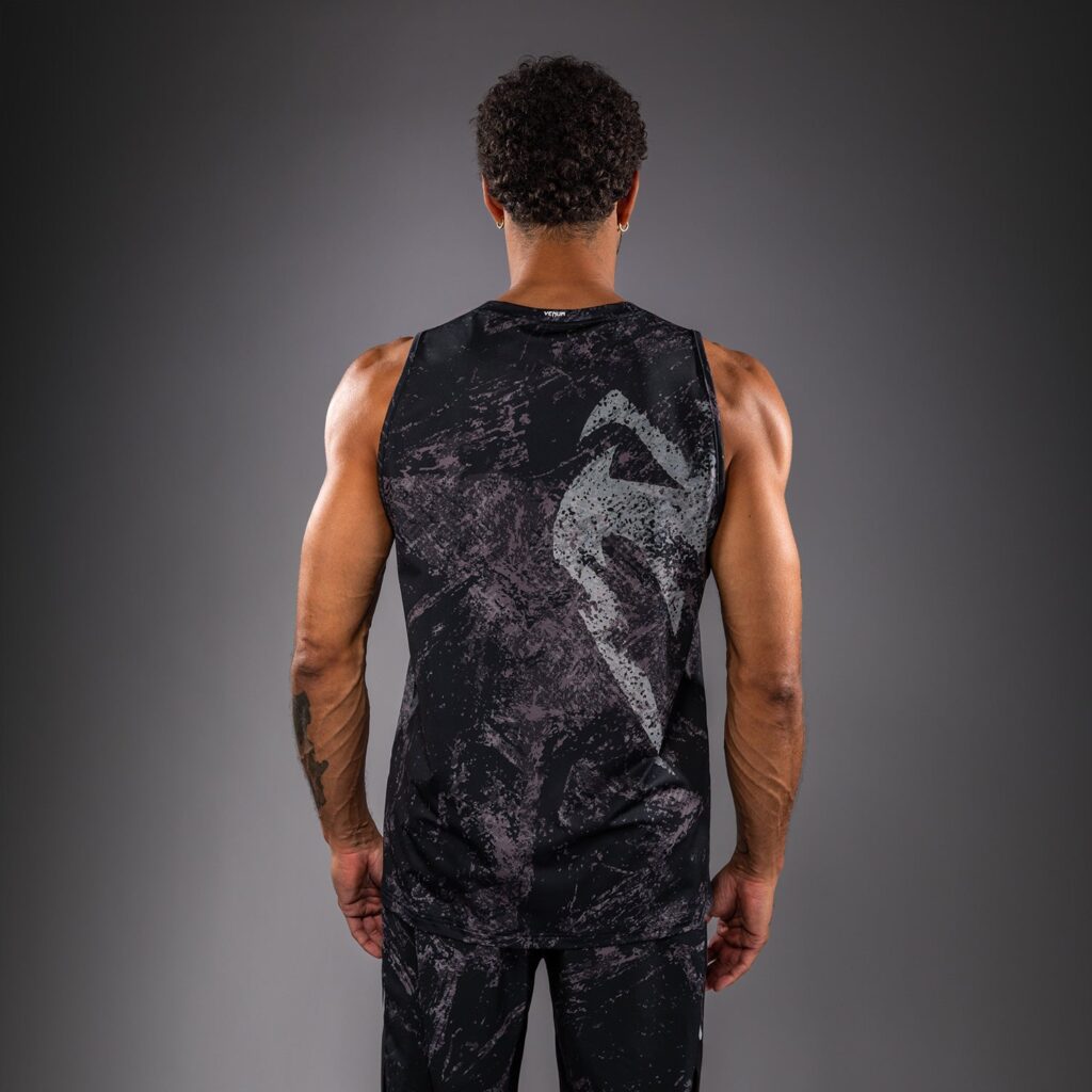 Venum Rage & Workout Dry Tech Tank Top - Black/Grey