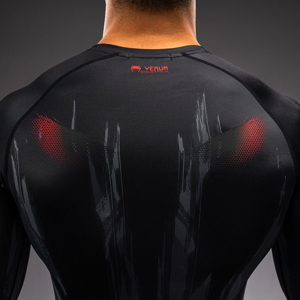 Рашгард Venum Demon Long Sleeve - Black/Grey