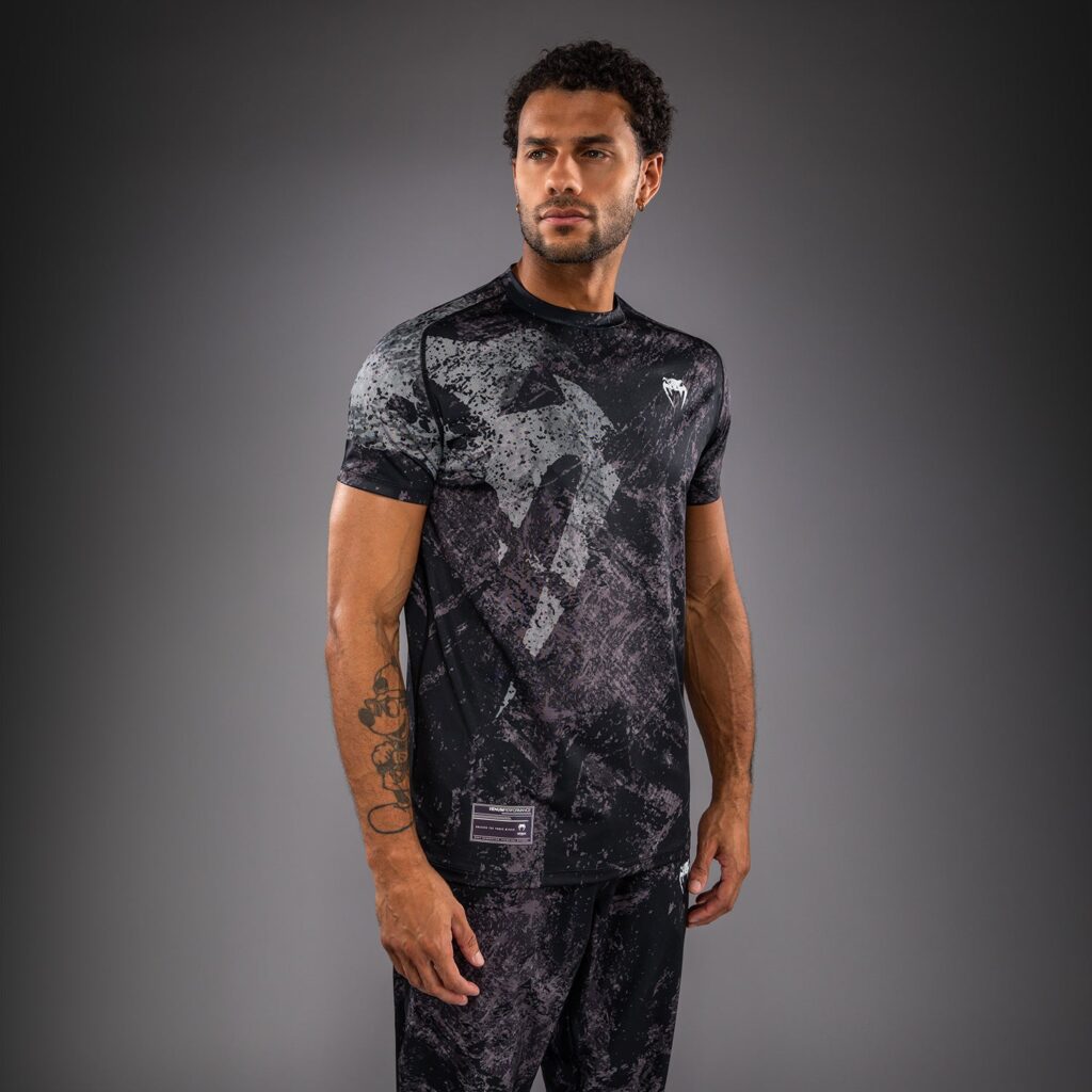 Футболка Venum Rage & Workout Dry Tech - Black/Grey