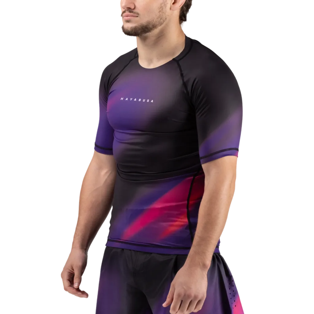Рашгард Hayabusa Men’s Apex Nova Short Sleeve - Ultraviolet Purple