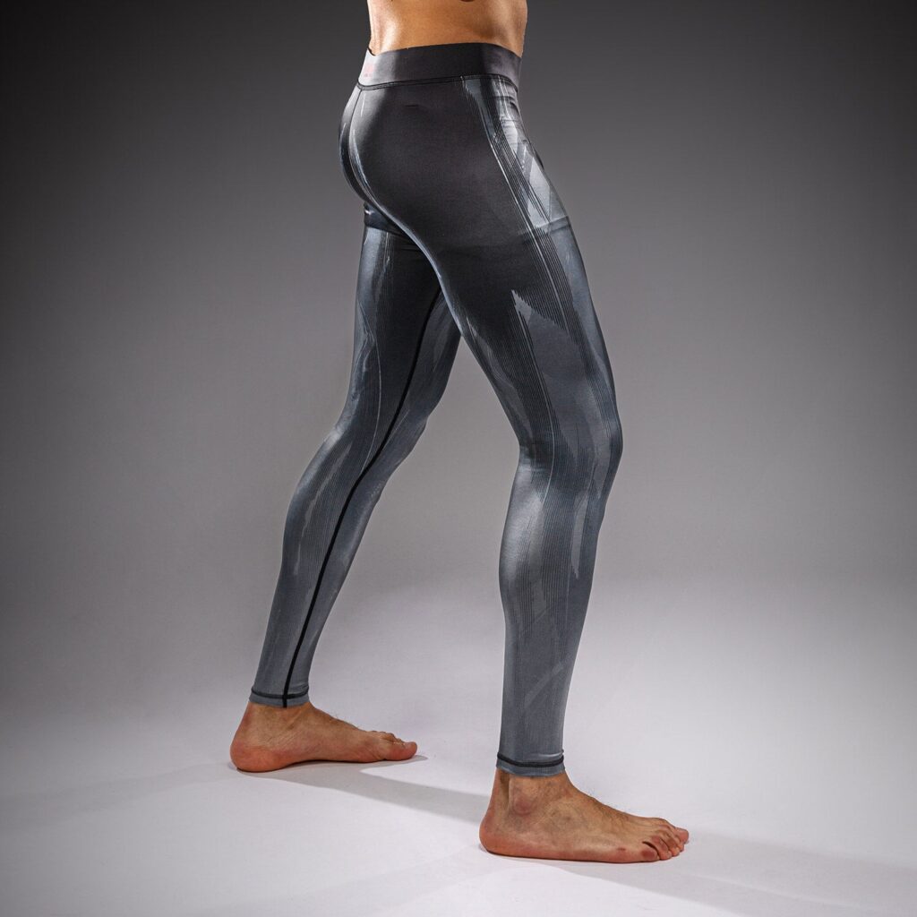 Леггинсы Venum Demon - Black/Grey