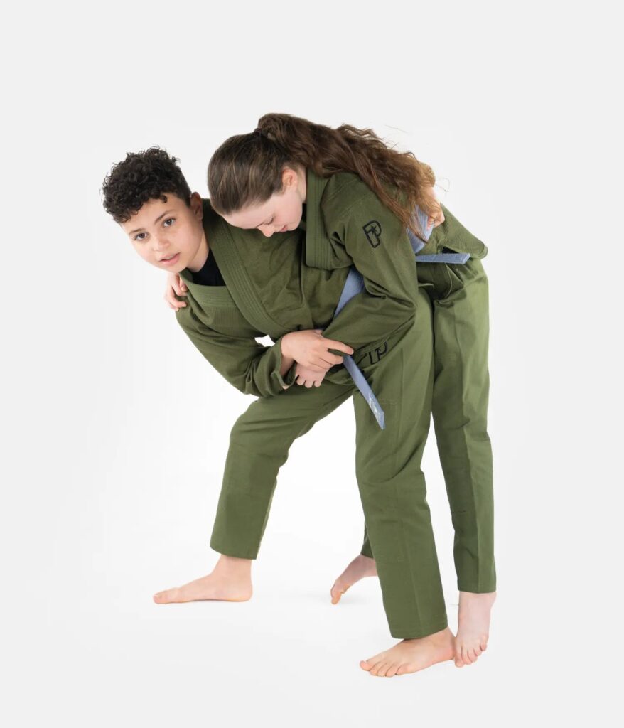Progress Кимоно Kids Academy - Forest Green (совместно с Free Whitebelt)