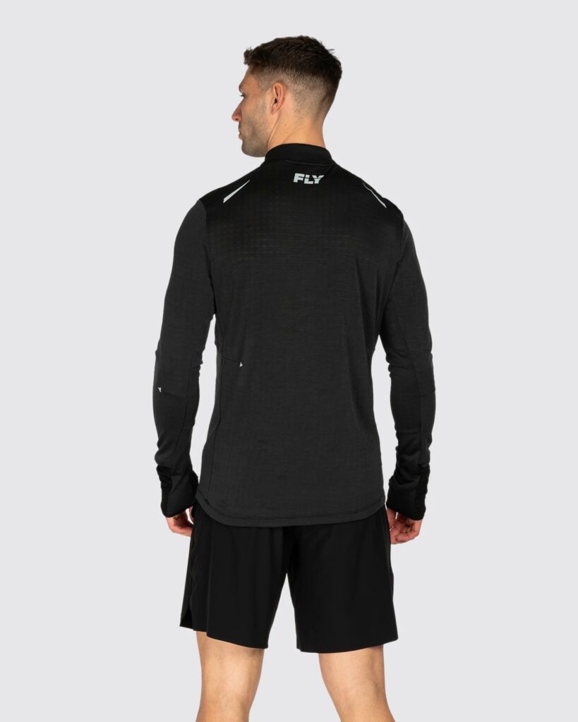 Ветровка Tempo 1/4 Zip Warm Weight Running Top Fly X London Shootfighters