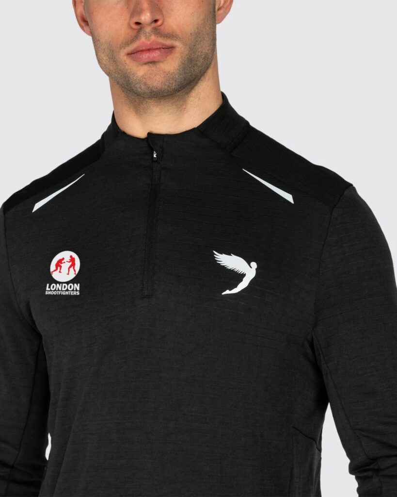 Ветровка Tempo 1/4 Zip Warm Weight Running Top Fly X London Shootfighters