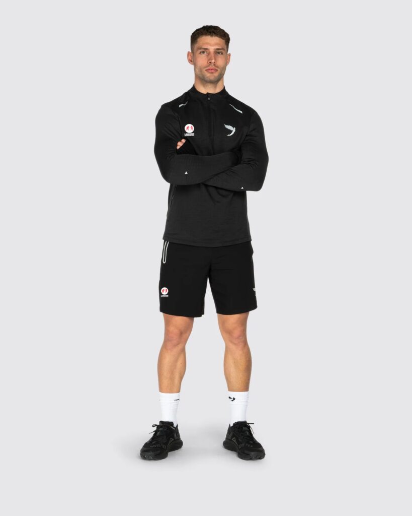 Ветровка Tempo 1/4 Zip Warm Weight Running Top Fly X London Shootfighters