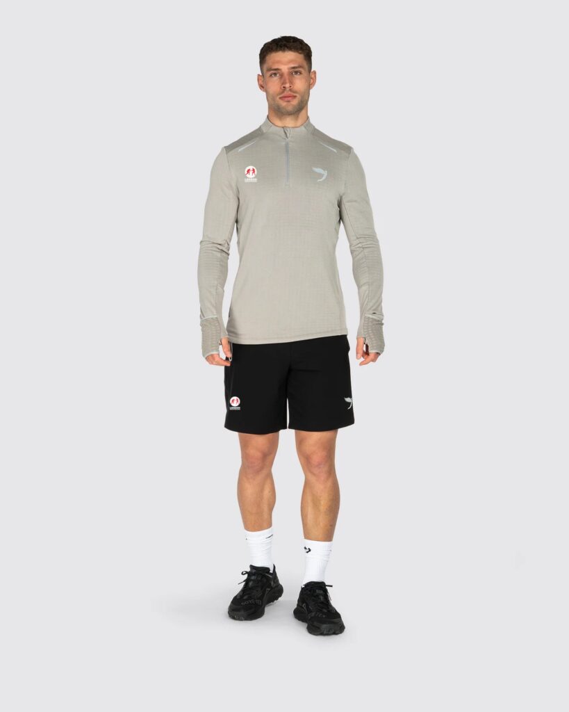 Ветровка Tempo 1/4 Zip Warm Weight Running Top Fly X London Shootfighters