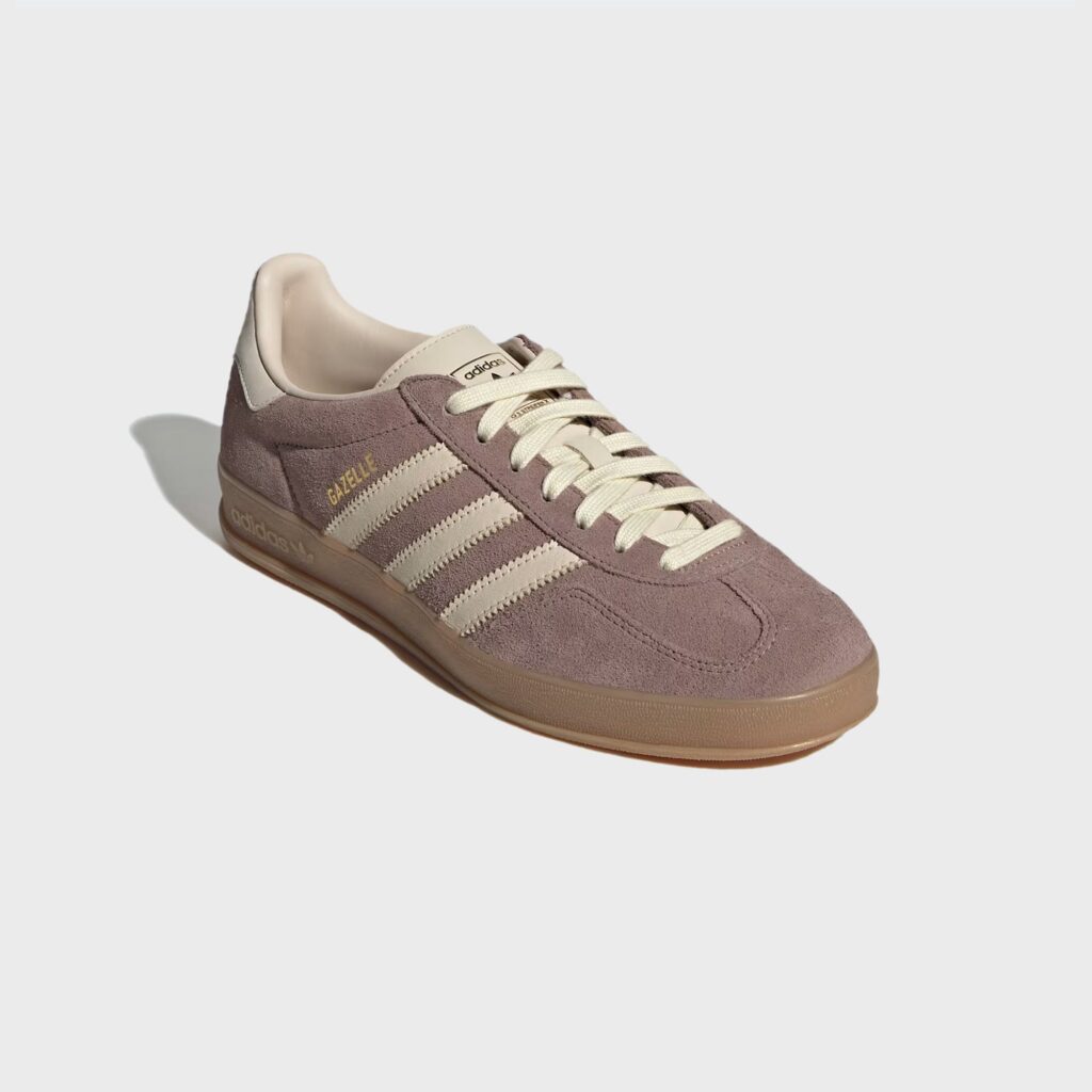 Кроссовки adidas Gazelle Indoor - Trace Brown / Warm Vanilla / Gum