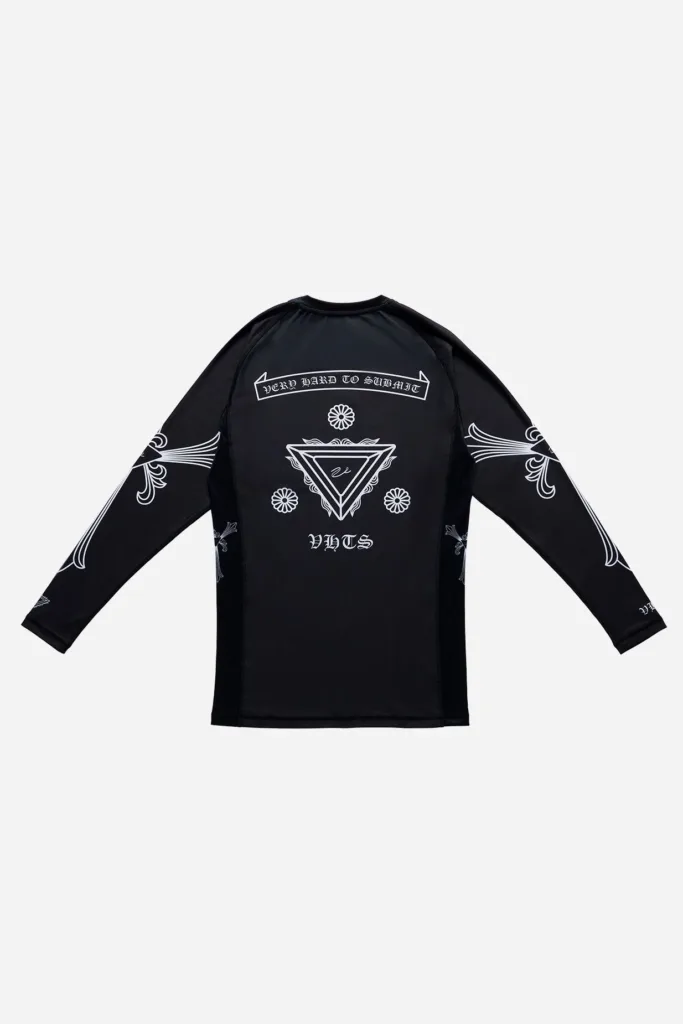 Рашгард F/W 25 Special edition - "Ghost Core" BLACK Long sleeve- Restocking Pre-Order (55-Day Lead Time)