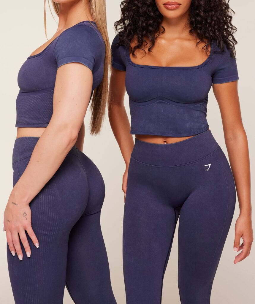 Леггинсы Gymshark Gymshark x Bratz - Indigo Purple/Wash