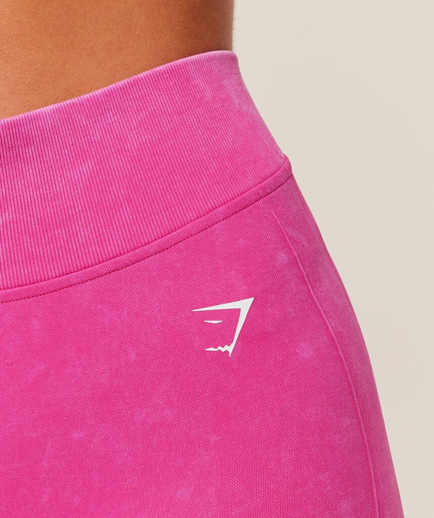 Леггинсы Gymshark Gymshark x Bratz Shorts - Super-Set Pink/Wash