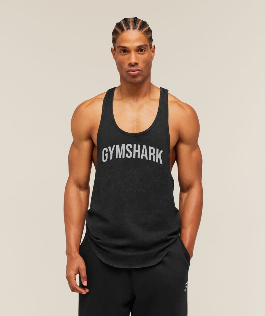 Gymshark Gymshark x Frazetta Power Stringer - Black