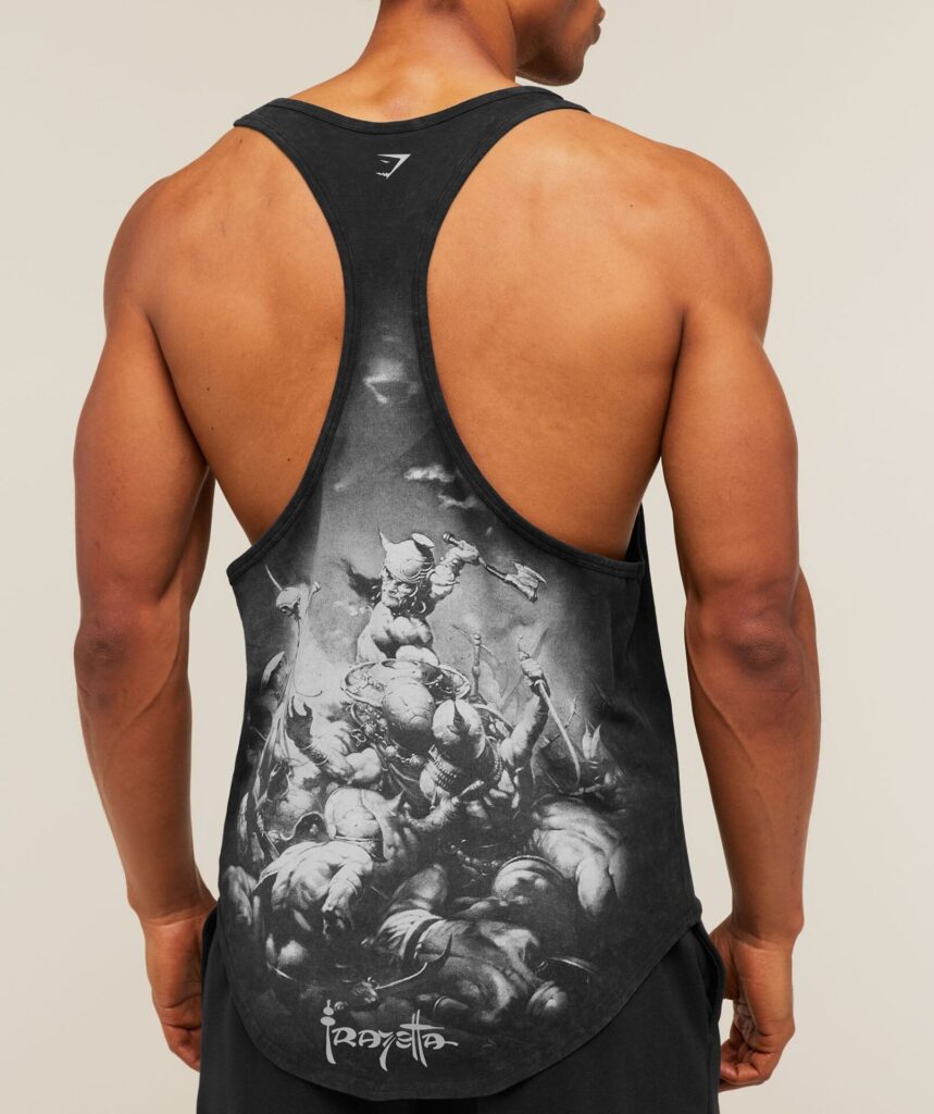 Gymshark Gymshark x Frazetta Power Stringer - Black