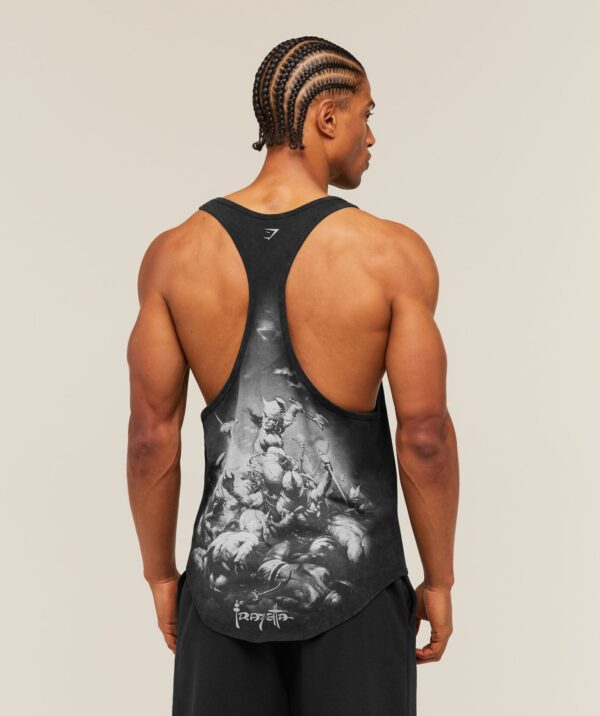 Gymshark Gymshark x Frazetta Power Stringer - Black