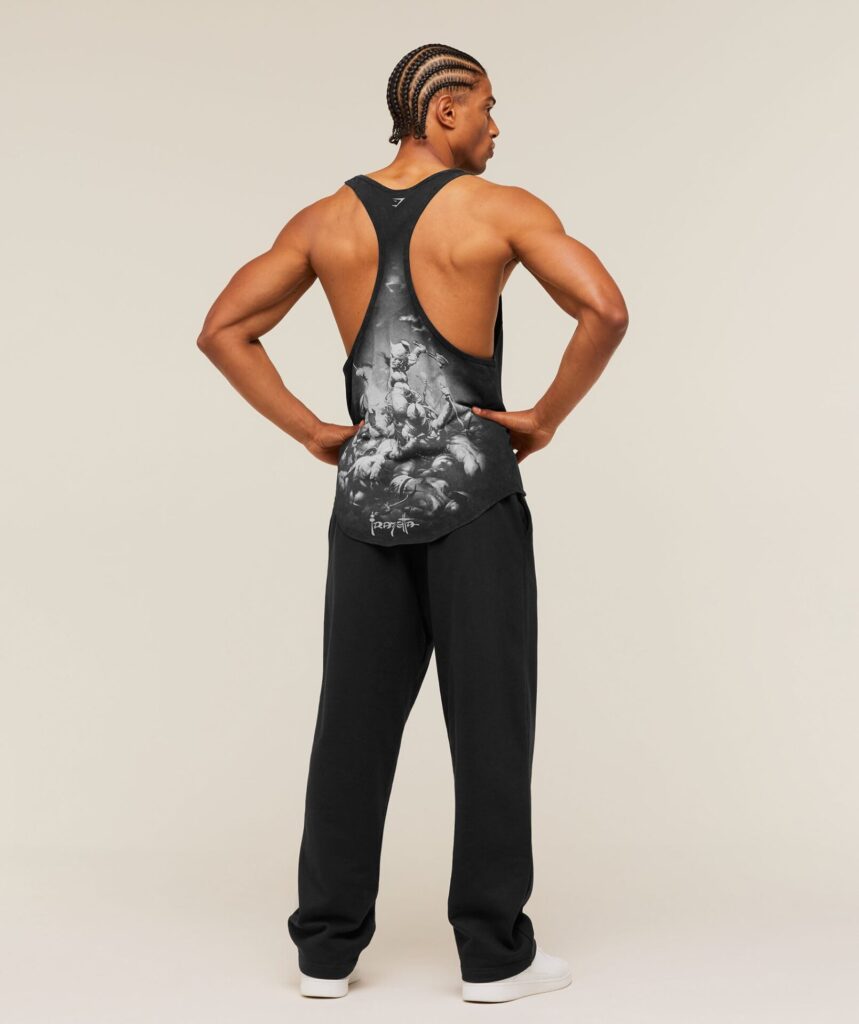Gymshark Gymshark x Frazetta Power Stringer - Black