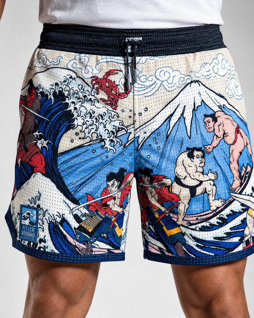 Шорты Half Sumo Hokusai Mesh