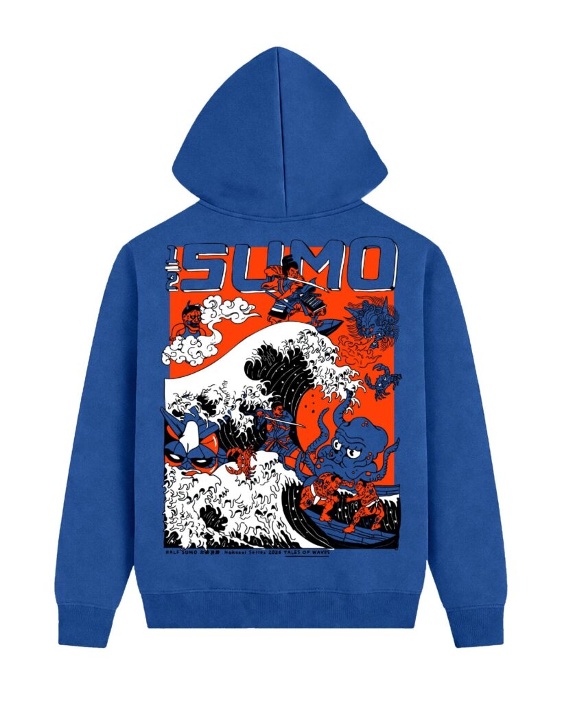 Худи Half Sumo Hokusai