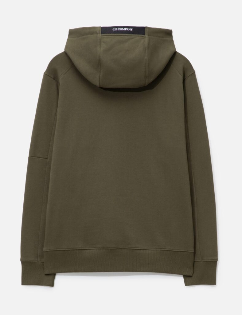 Свитшот C.P. Company Diagonal Raised Fleece Hooded Lens