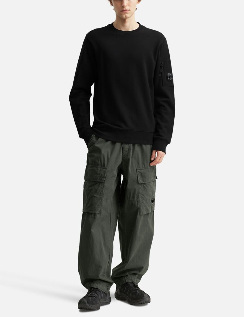 Свитшот C.P. Company Cotton Diagonal Fleece Crewneck