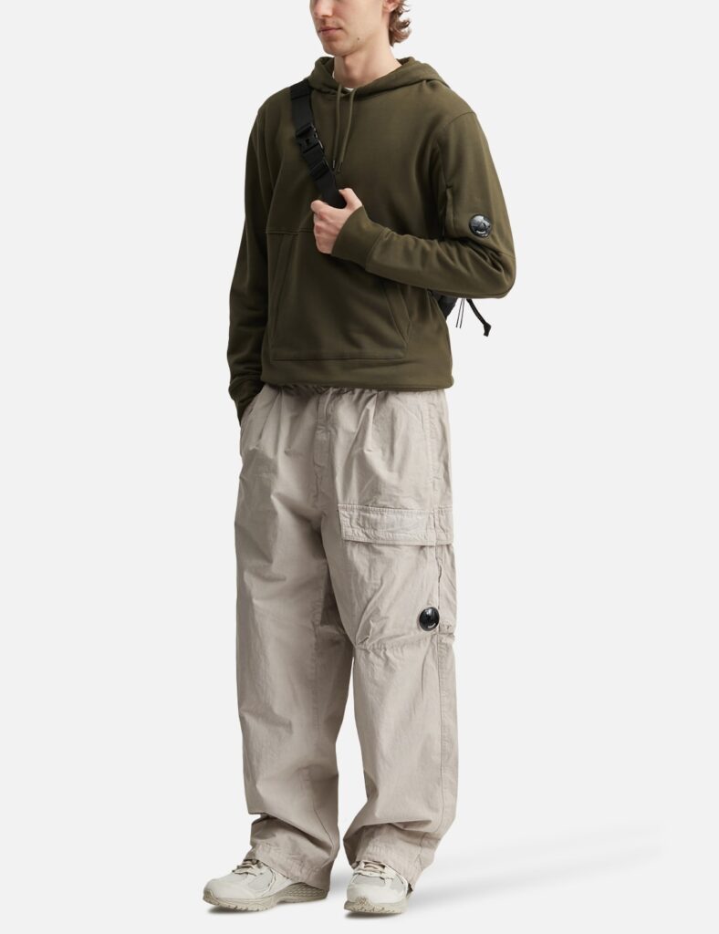 Свитшот C.P. Company Diagonal Raised Fleece Hooded Lens