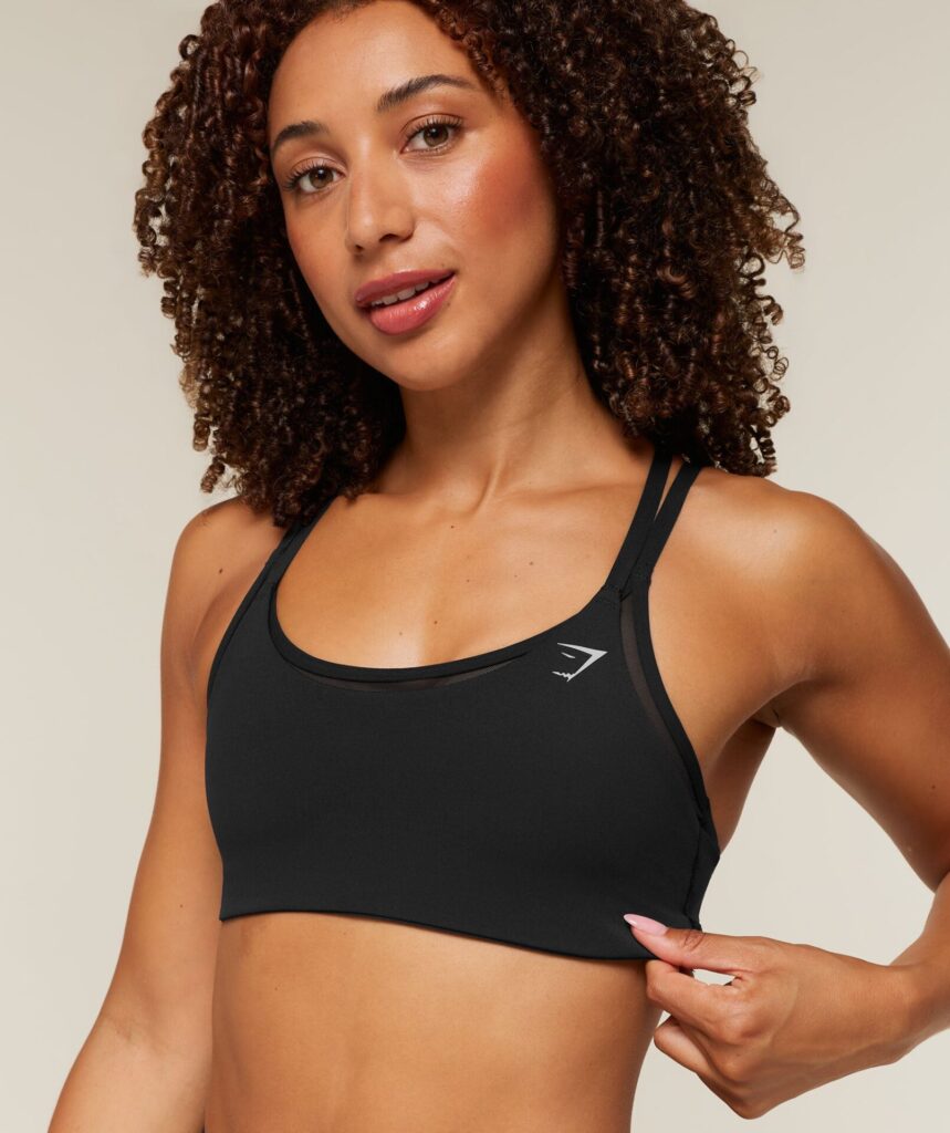Gymshark Hybrid Sports Bra - Black