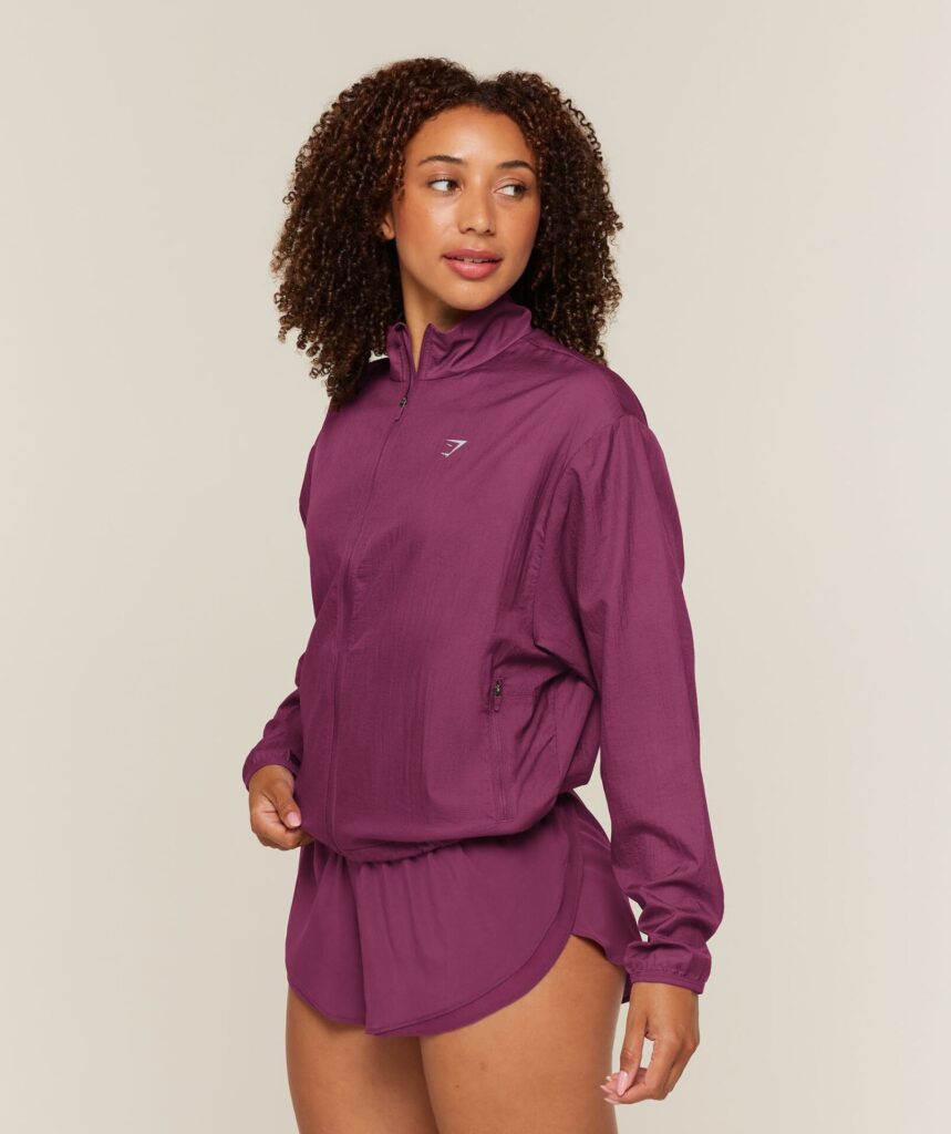 Куртка Gymshark Hybrid Track - Strength Pink