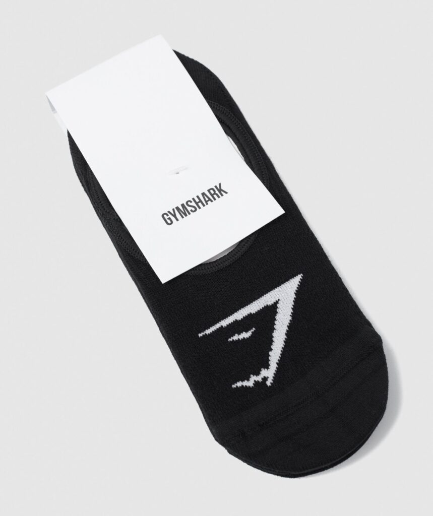 Gymshark No Show Socks 3pk - Black