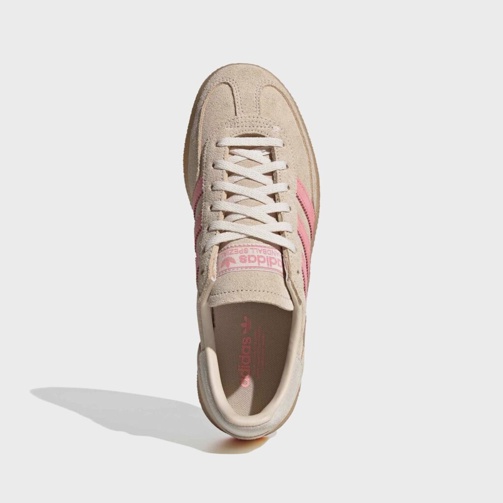Кроссовки adidas WMNS Handball Spezial - Crystal Linen / Pink Spark / Wonder White