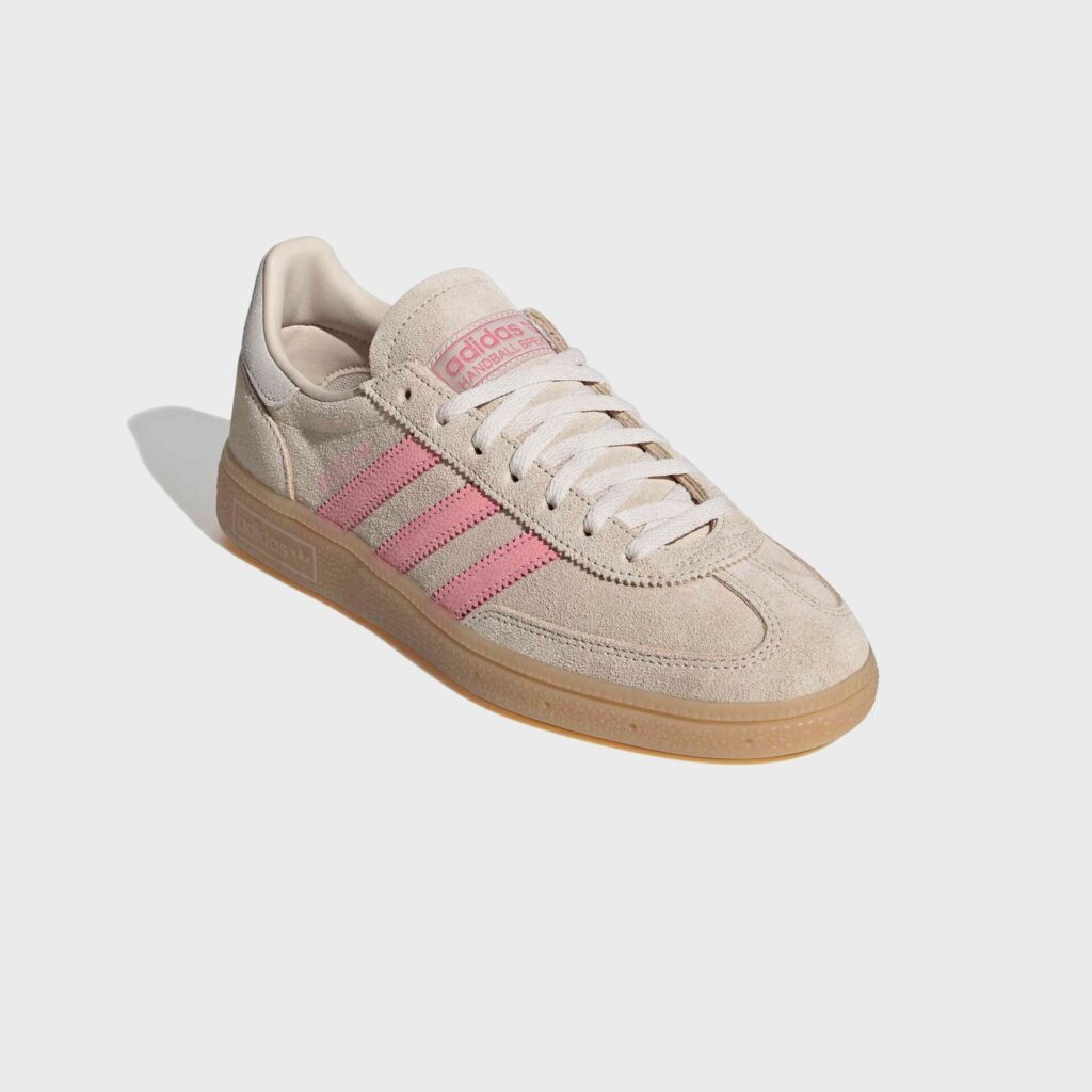 Кроссовки adidas WMNS Handball Spezial - Crystal Linen / Pink Spark / Wonder White