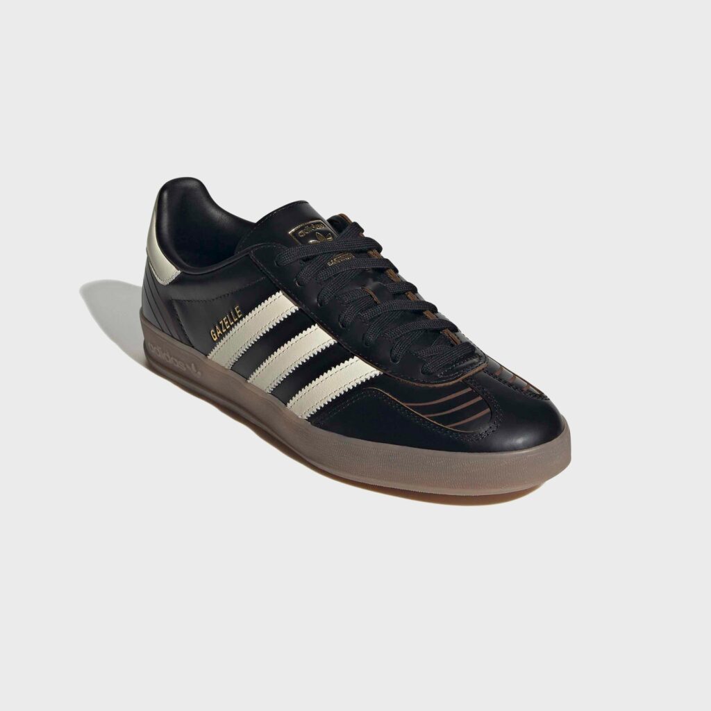 Кроссовки adidas Gazelle Indoor - Core Black / Cream White / Gum4