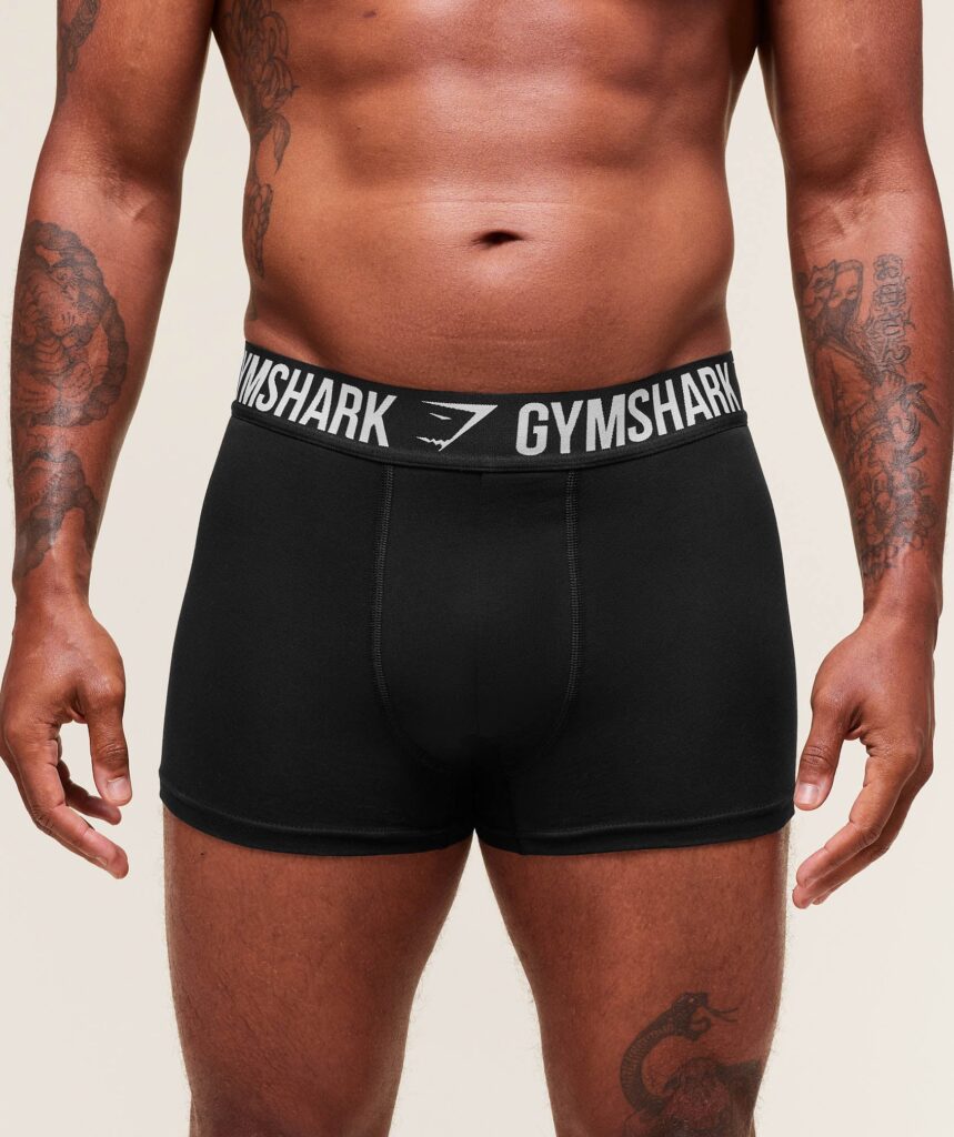 Gymshark Boxer Brief 3PK - Black