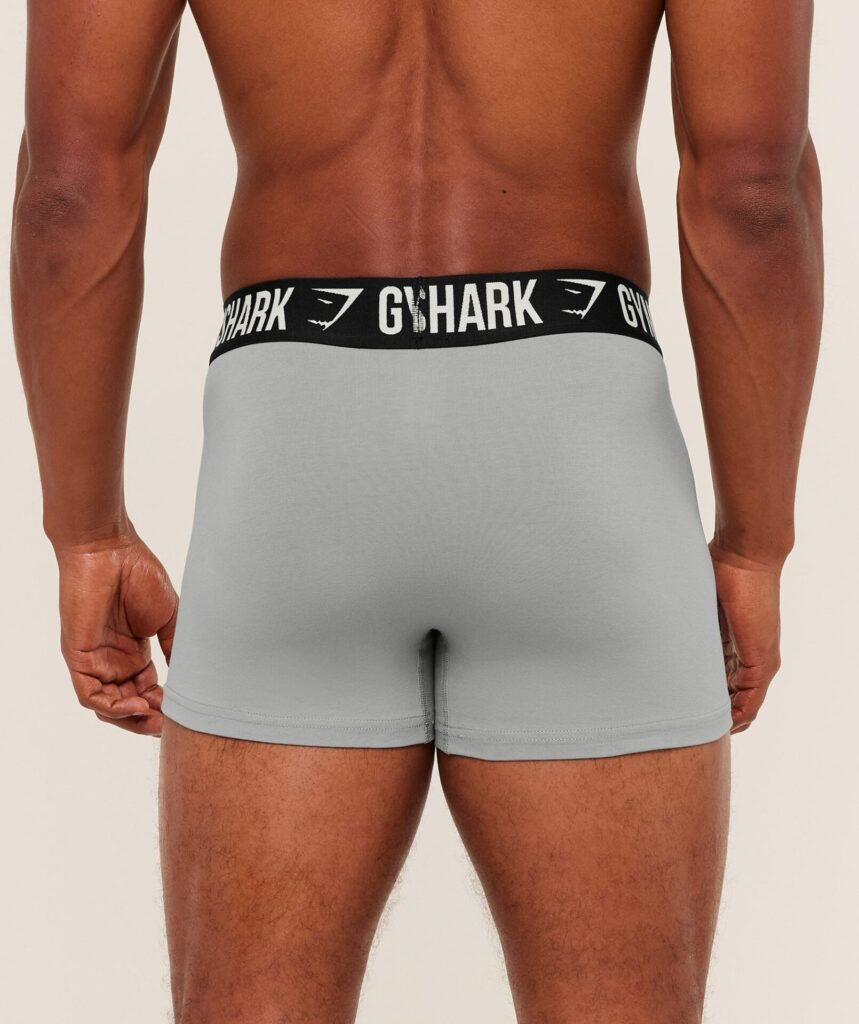 Gymshark Boxer Brief 5PK - Smokey Grey