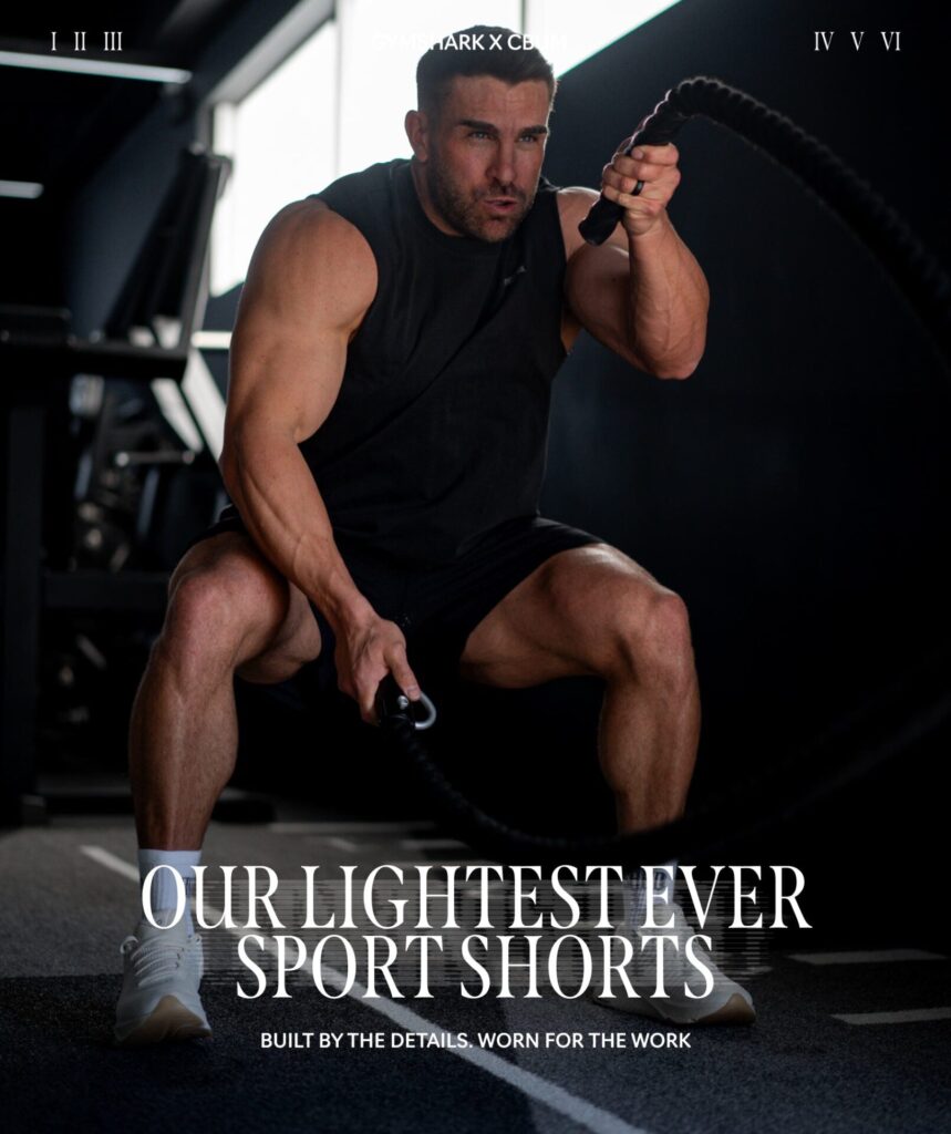 Шорты Gymshark Gymshark x CBUM - Greyed Purple