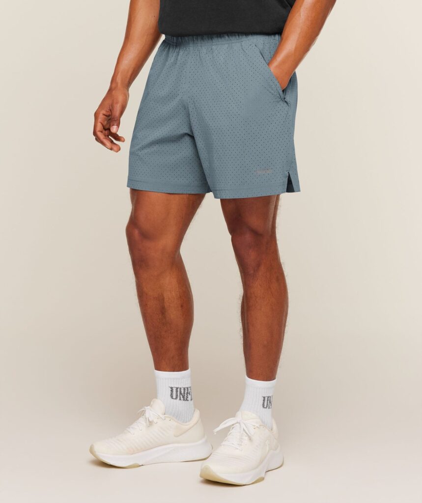 Шорты Gymshark Gymshark x CBUM - Concrete Blue