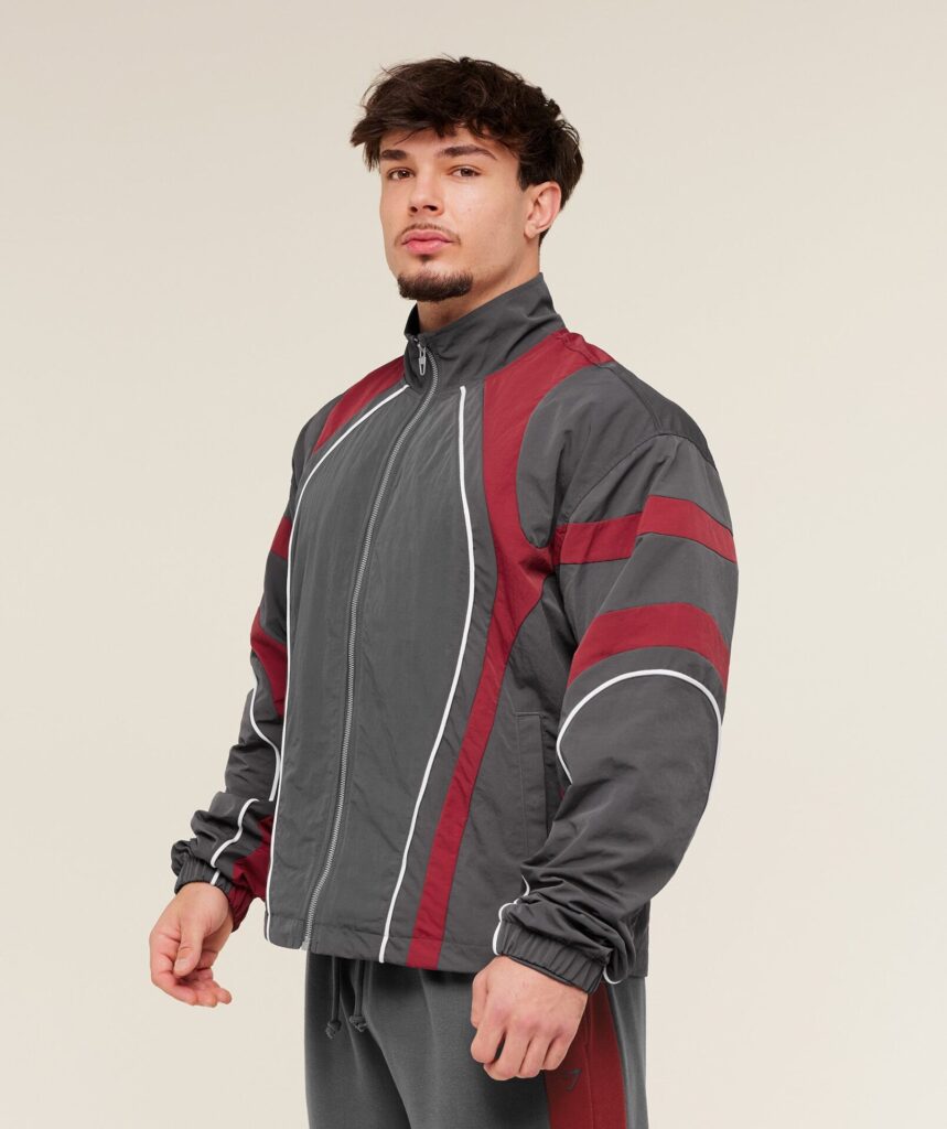 Куртка Gymshark Gymshark GS x Carlos Track - Onyx Grey