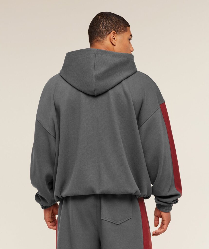 Худи Gymshark Gymshark x Carlos Belcast Zip Up - Onyx Grey