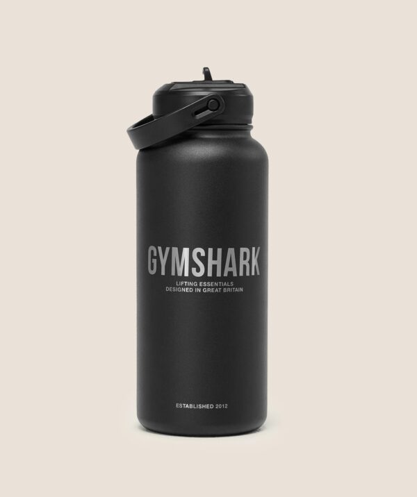 Metal Insulated Straw Bottle 1L