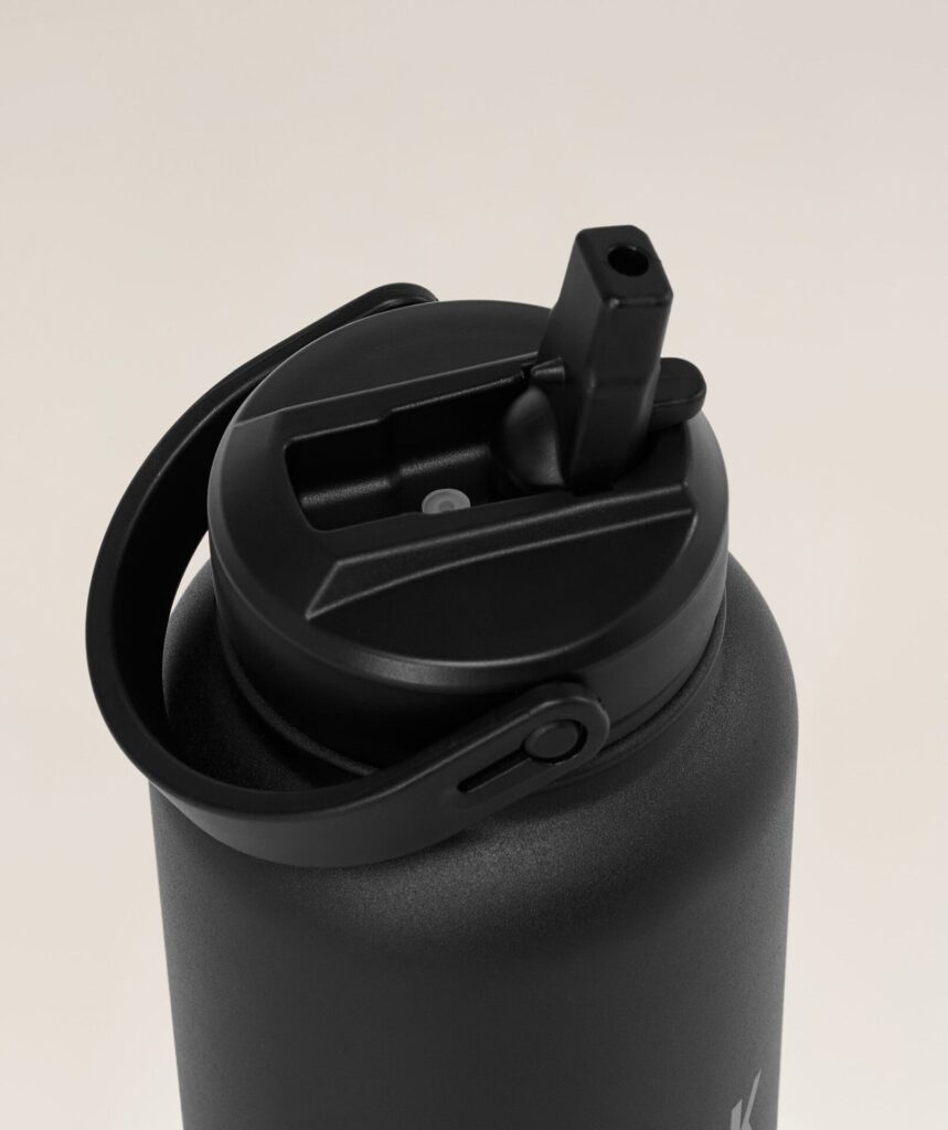 Metal Insulated Straw Bottle 1L
