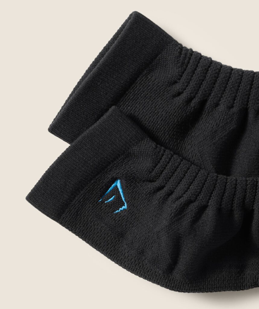 Gymshark Lifting Socks - Black/Black