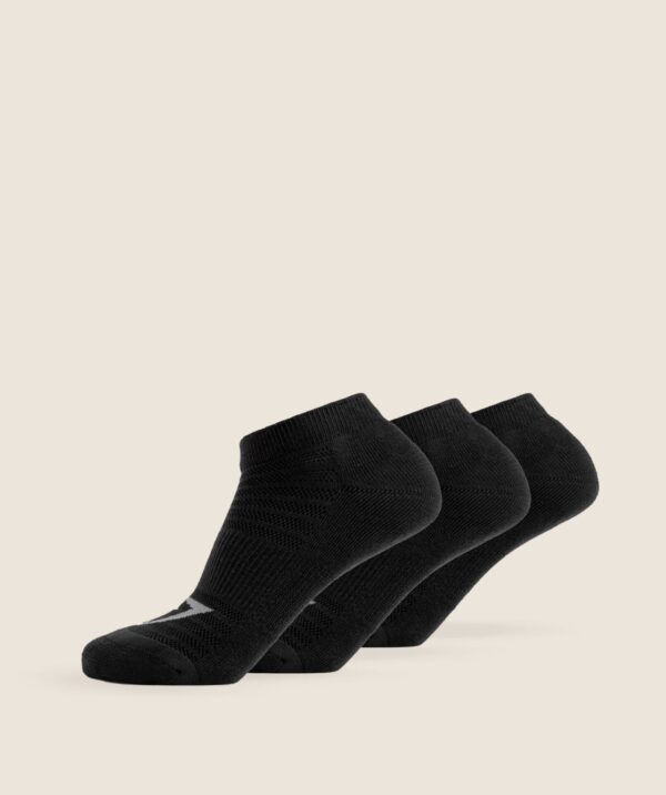 Кроссовки Gymshark Sock 3pk - Black