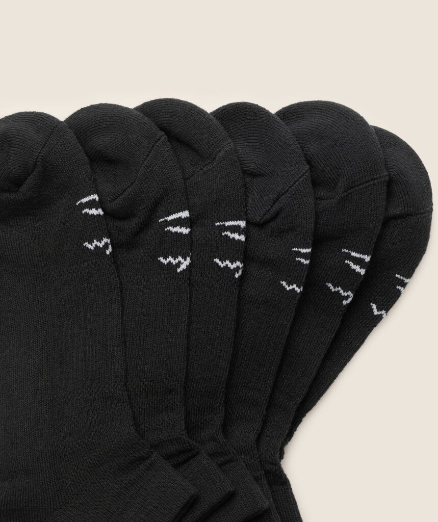 Кроссовки Gymshark Sock 3pk - Black