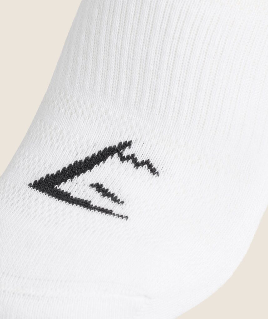 Кроссовки Gymshark Sock 3pk - White