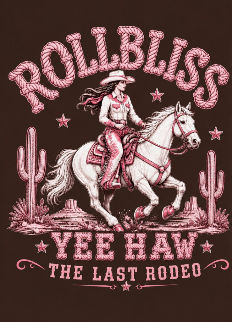 Rollbiss Кимоно Brown CowGirl Yee Haw BJJ