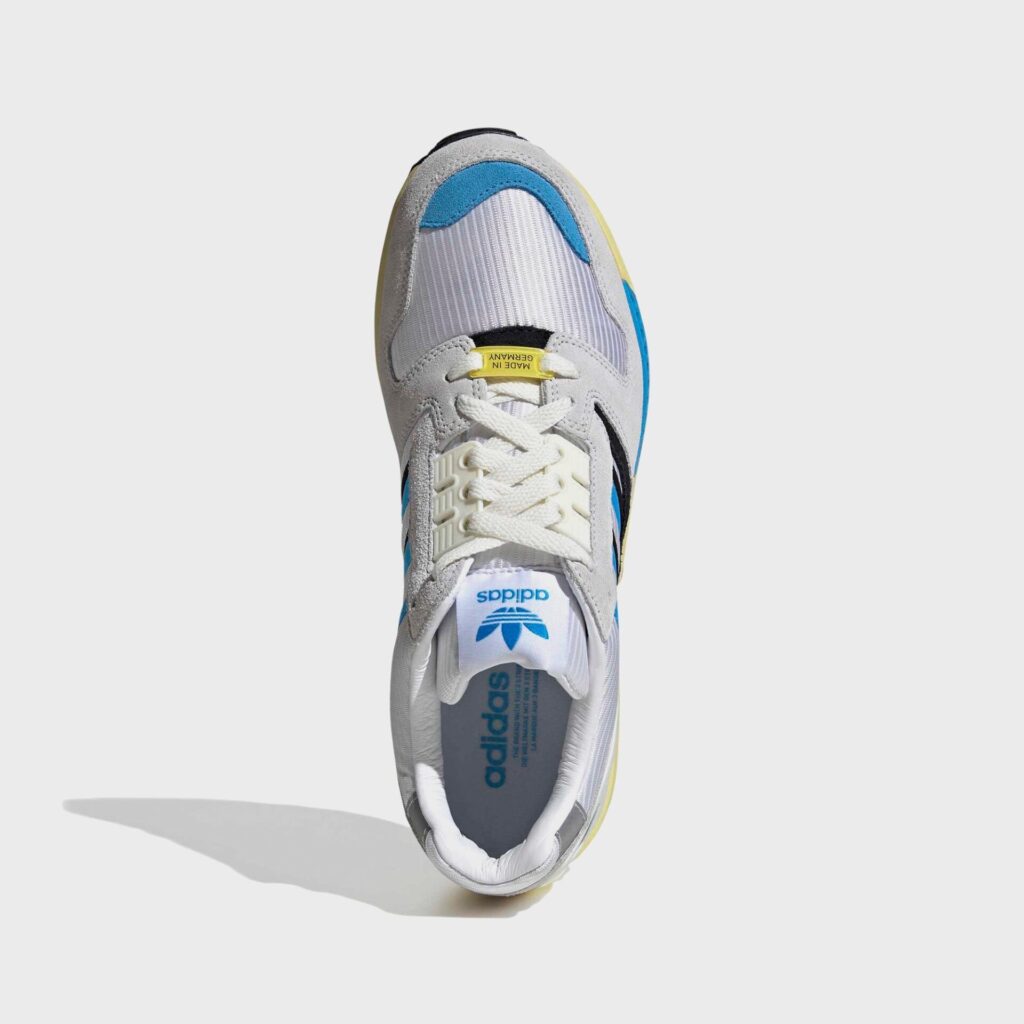 Кроссовки adidas ZX 8000 MIG - Cloud White / Lucid Aquamarine / Powder Yellow