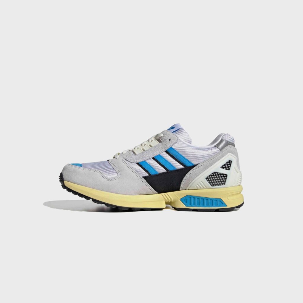 Кроссовки adidas ZX 8000 MIG - Cloud White / Lucid Aquamarine / Powder Yellow