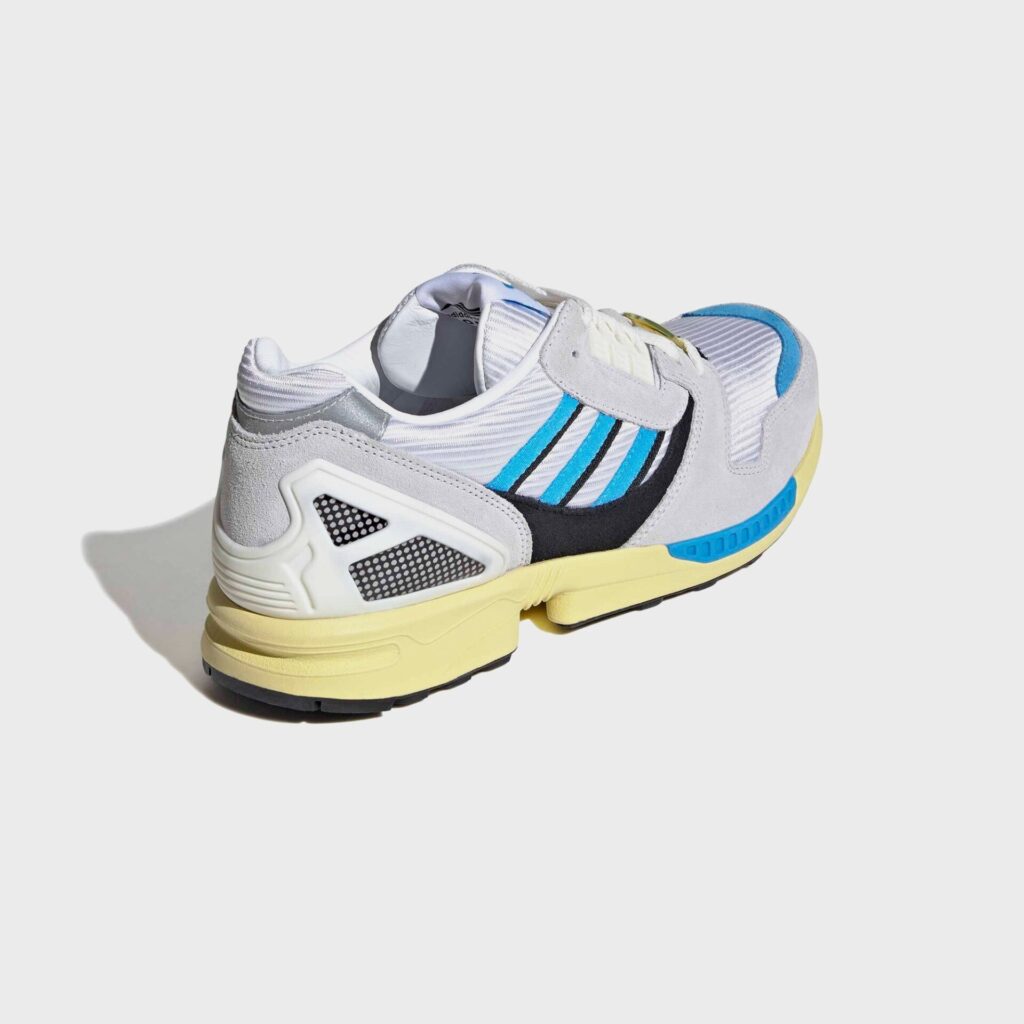 Кроссовки adidas ZX 8000 MIG - Cloud White / Lucid Aquamarine / Powder Yellow